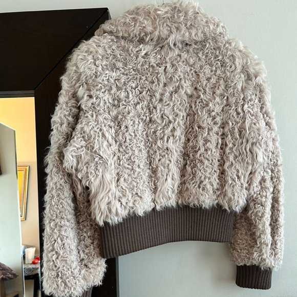 Marc Jacobs lamb fur and silk lined coat - Picture 2 of 16